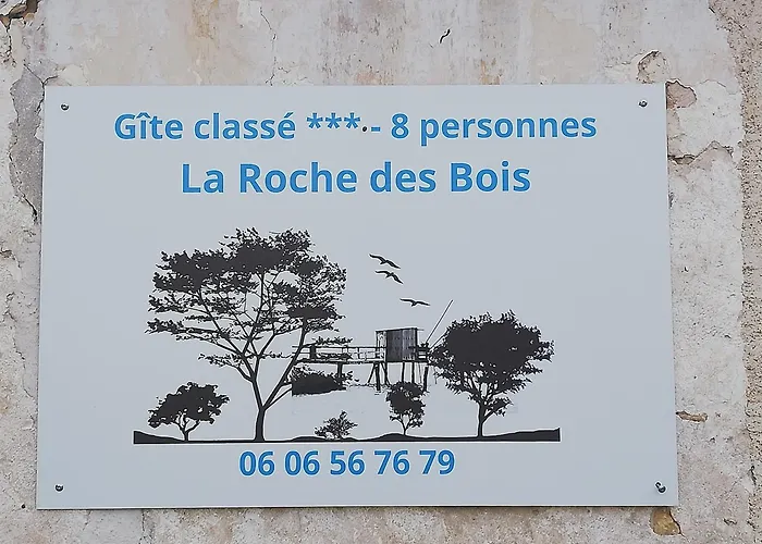 La Roche Des Bois, Maison Classée *** Сasa de vacaciones Saint-Laurent-de-la-Prée